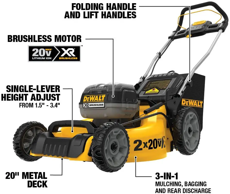 Dewalt Lawn Mower Review Editor's Pick of 2023 and Buyer Guide