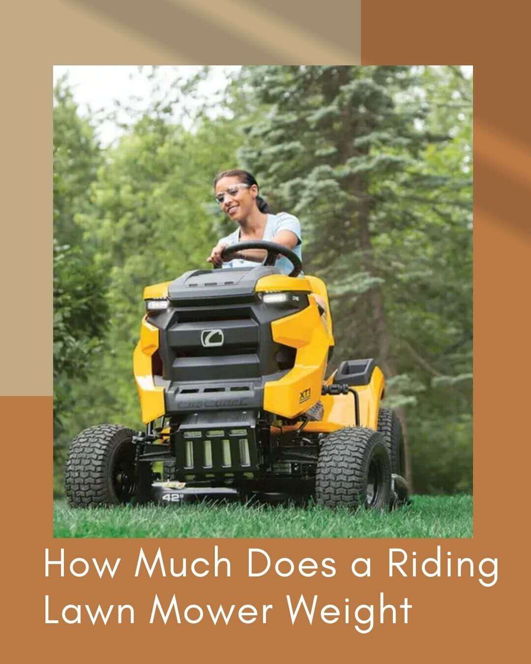 How-Much-Does-a-Riding-Lawn-Mower-Weight