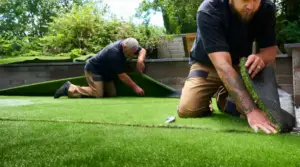 Dry Your Lawn with Porous Materials